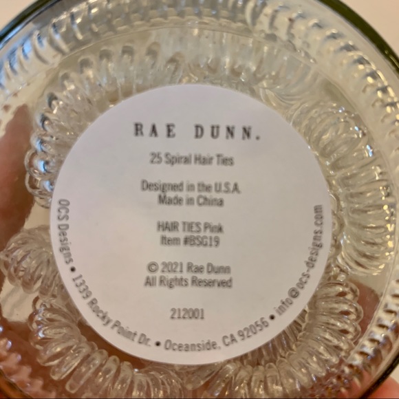 Rae Dunn Rainbow Collection Makup Bag & Jars - Picture 14 of 14